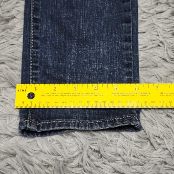 Levis 529 Jeans Womens Size 28x30 Curvy Skinny Leg Blue Denim Mid‎ Rise W28 L30 - Picture 10 of 15